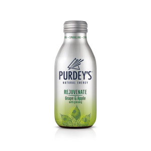 Purdey's Rejuvenate Grape & Apple with Ginseng Drink 330ml bottle