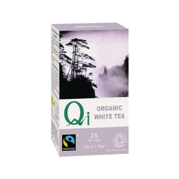 Qi Organic White Tea 25 bags
