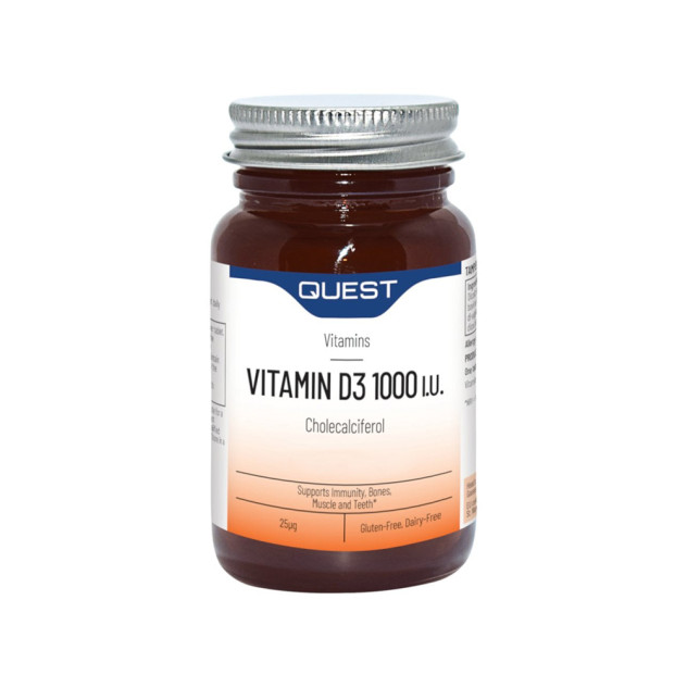 Quest Vitamin D3 1000iu Capsules