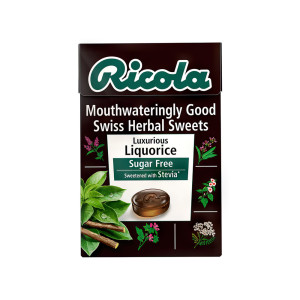 Ricola Swiss Herbal Sweets: Liquorice 45g