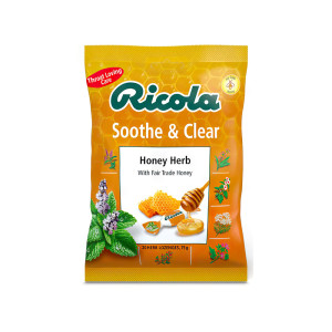 Ricola Soothe & Clear: Honey Herb Lozenges 75g