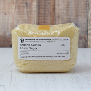 Riverside Health Foods Organic Golden Caster Sugar