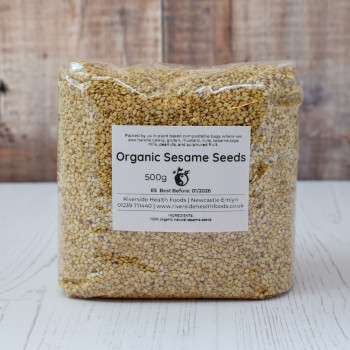 Riverside Health Foods Organic Sesame Seeds 500g