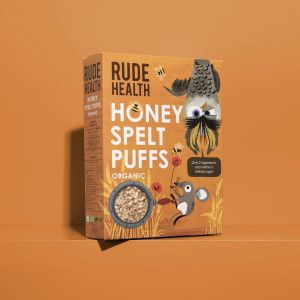 Honey Spelt Puffs, Organic, 175g