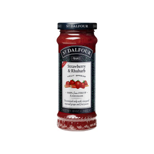 St Dalfour Strawberry & Rhubarb Fruit Spread 100% From Fruit 284g