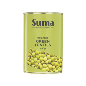 Organic Green Lentils Canned
