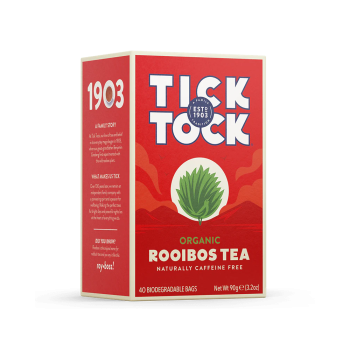 Tick Tock Rooibos Organic Tea 40 bags