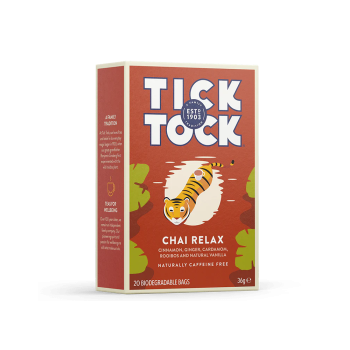 Tick Tock Chai Relax tea 20 bags