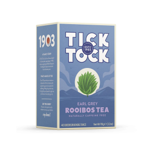 Tick Tock Earl Grey Rooibos Tea 40 bags