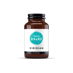 Viridian Vitamin D3 & K2 90 Capsules