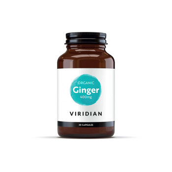 Organic Ginger, 400mg, 30 capsules