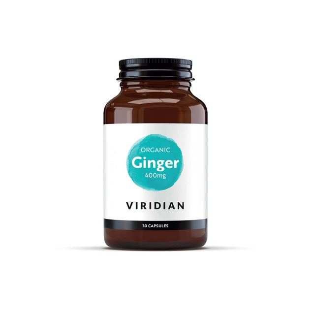 Organic Ginger, 400mg, 30 capsules