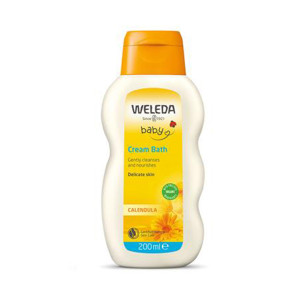 Weleda Baby Calendula Cream bath Delicate Skin 200ml
