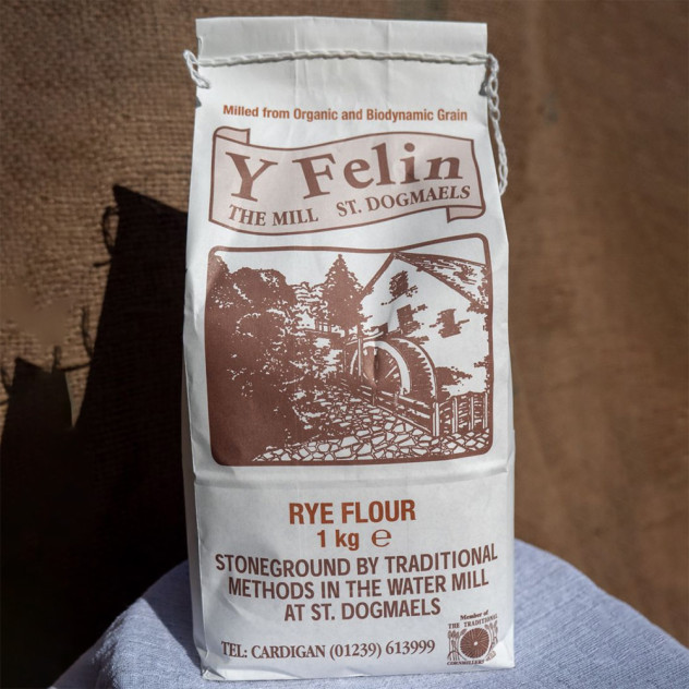 Y Felin Stoneground Organic Rye Bread Flour