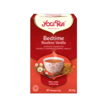 Yogi Tea Bedtime Rooibos Vanilla Organic Tea 17 bags