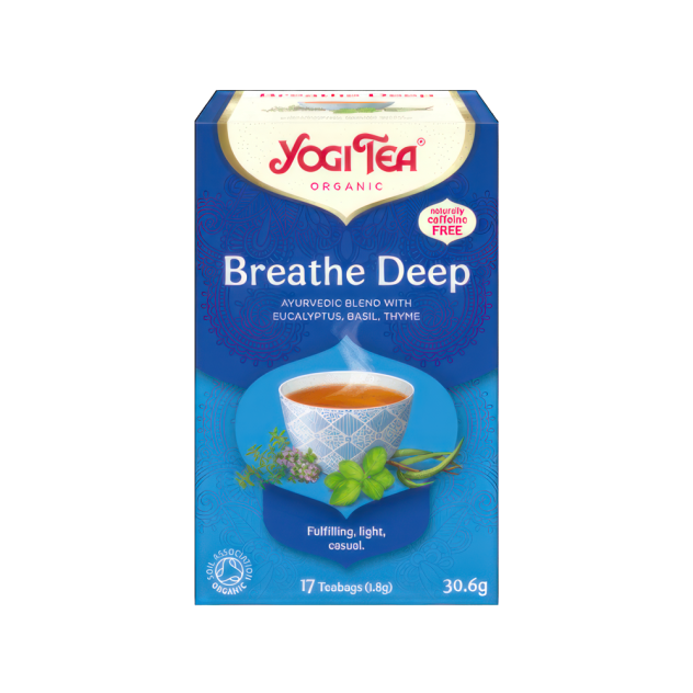 Yogi Tea Breathe Deep Organic Tea 17 bags