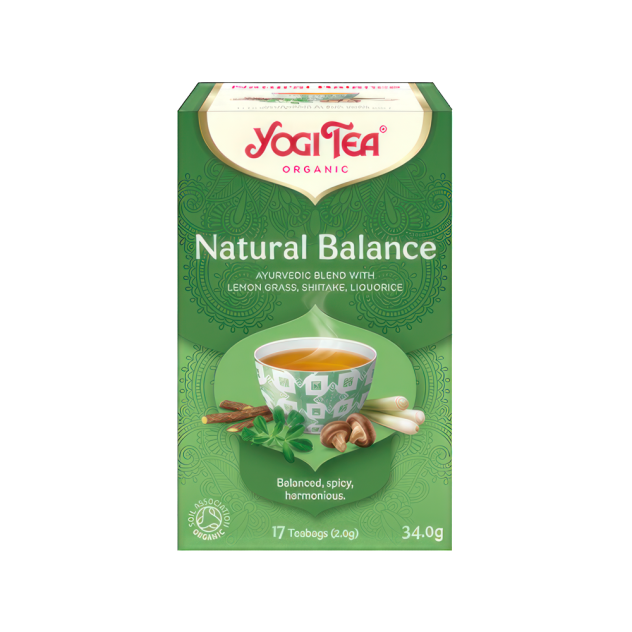 Yogi Tea Natural Balance Organic Tea 17 bags