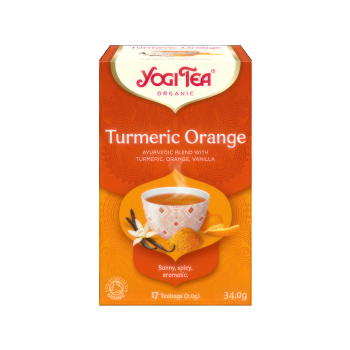 Yogi Tea Turmeric Orange Organic Tea 17 bags