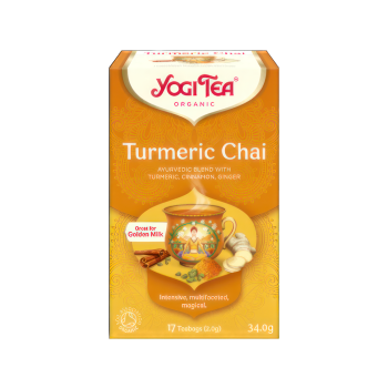 Yogi Tea Turmeric Chai Organic Tea 17 bags