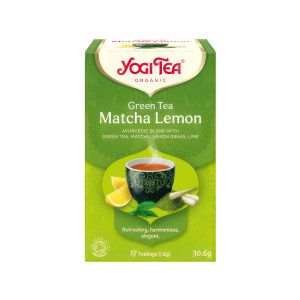 Matcha Lemon Organic Green Tea, 17 bags